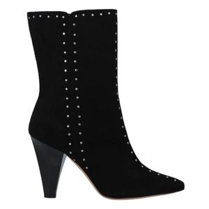 Studded Suede Booties